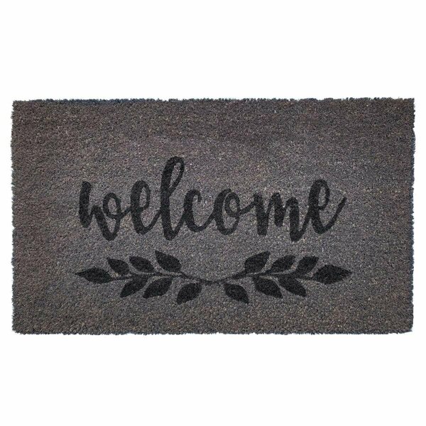 Calloway Mills 17 x 29 in. Welcome Rectangular Doormat Natural & Black 105881729